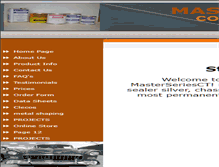 Tablet Screenshot of masterseriesct.com